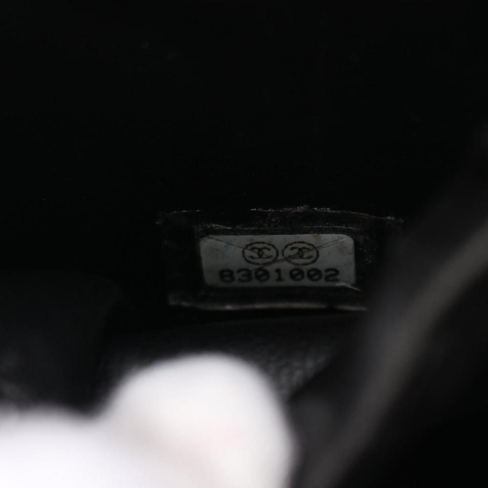 CHANEL Cocomark Handbag Caviar Skin Grained Calf Black - Picture 5 of 10